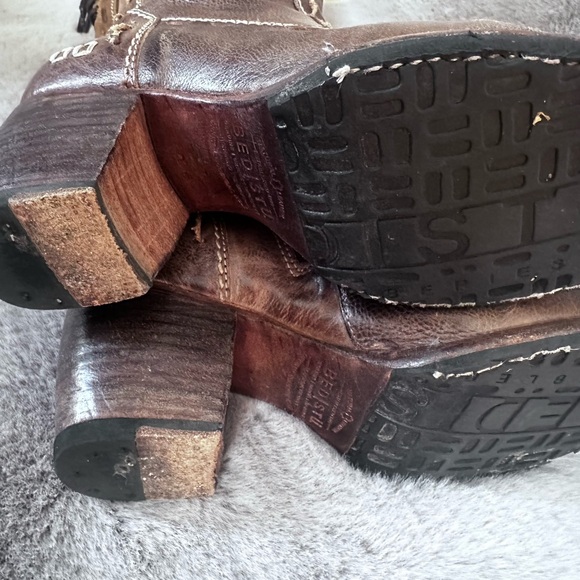 Bedstu: Cobbler Series leather, knee-high boots👢 - Picture 8 of 16